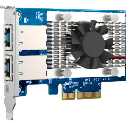 QNAP QXG-10G2T carte réseau Interne Ethernet 10000 Mbit/s