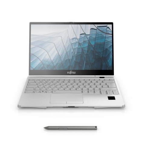 Fujitsu LIFEBOOK U9313X Hybride (2-en-1) 33,8 cm (13.3") Écran tactile Full HD Intel® Core™ i5 i5-1335U 16 Go LPDDR5-SDRAM 512 Go SSD Wi-Fi 6E (802.11ax) Windows 11 Pro Argent, Blanc