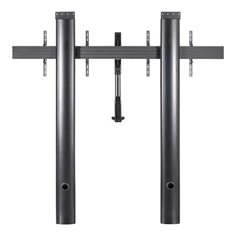 B-Tech BT8710 165,1 cm (65") Noir Sol