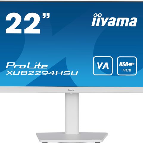 iiyama ProLite 54,6 cm (21.5") 1920 x 1080 pixels Full HD Blanc