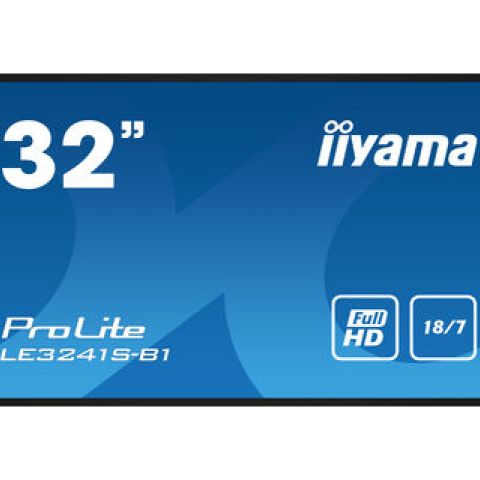 iiyama LE3241S-B1 affichage de messages Panneau plat de signalisation numérique 80 cm (31.5") 350 cd/m² Full HD Noir 18/7