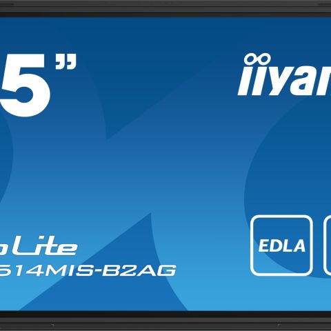 iiyama PROLITE TE6514MIS-B2AG Écran plat de signalisation numérique 165,1 cm (65") Wifi 435 cd/m² 4K Ultra HD Noir Écran tactile Intégré dans le processeur Android 24/7