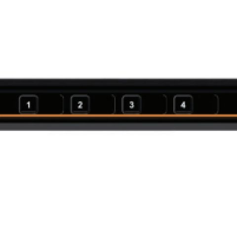 Vertiv Avocent SCKM140PP4 commutateur écran, clavier et souris Noir