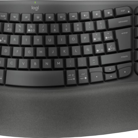 Logitech Wave Keys for Business clavier RF sans fil + Bluetooth QWERTZ Suisse Graphite
