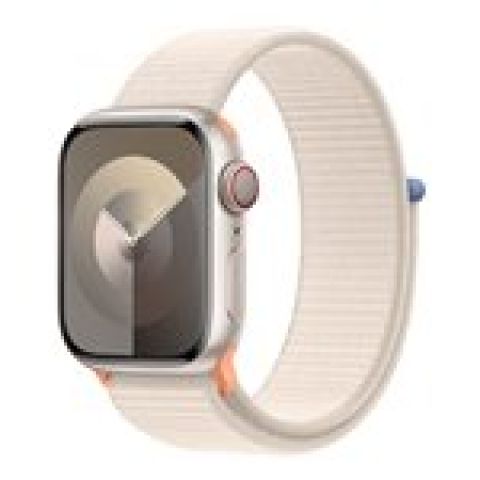 Apple WATCH 41 STARLIGHT SL Bande Nylon, Polyester recyclé, Spandex