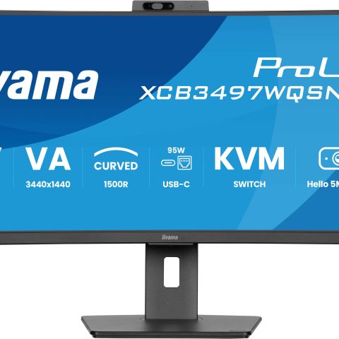 iiyama ProLite XCB3497WQSNPH-B1 écran plat de PC 86,4 cm (34")
