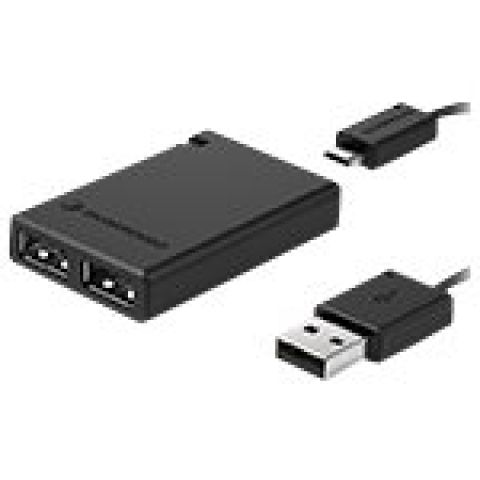 3Dconnexion 3DX-700051 hub & concentrateur USB 2.0 Noir