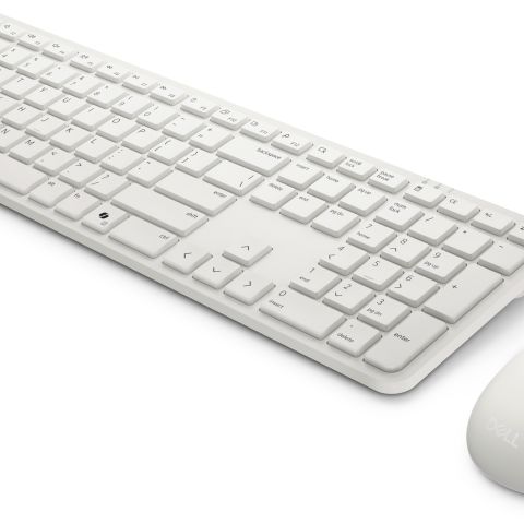 DELL Pro 5 KM526 clavier Souris incluse maison/bureau RF sans fil QWERTY Anglais britannique Blanc