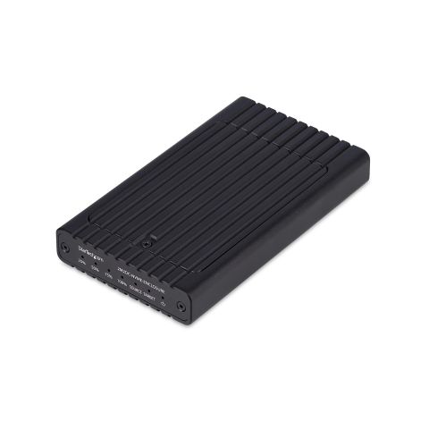 StarTech.com Boîtier NVMe M.2 à Deux Baies et Duplicateur Autonome, Cloneur NVMe 1:1 et Boîtier SSD, USB-C 10Gbps, Double Lecteur et Cloneur Hors Ligne M.2 NVMe