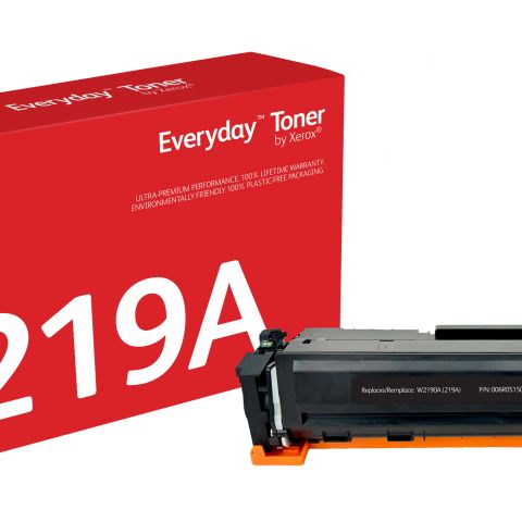 Toner Everyday™ _OEM_NAME_ Noir de Xerox compatible avec HP 219A (W2190A), Capacité standard