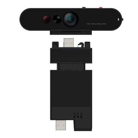 Lenovo ThinkVision MC60 (S) webcam 1920 x 1080 pixels USB 2.0 Noir