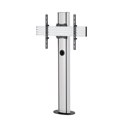 B-Tech BT8703 190,5 cm (75") Noir, Argent Sol