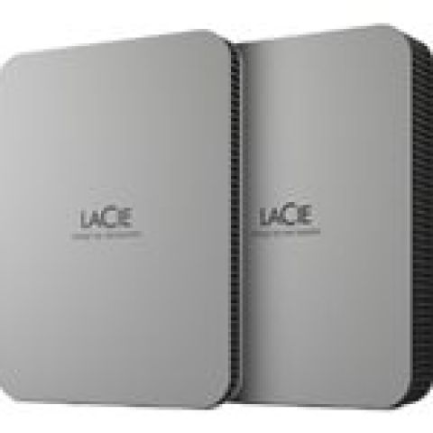LaCie Mobile Drive (2022) disque dur externe 5000 Go Argent