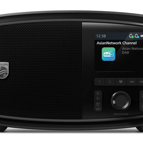 Philips TAV2000DB Portable Analogique et numérique Noir