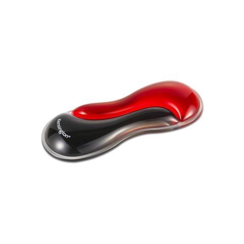 Kensington Slim Duo Gel repose-poignet Gel, Polyuréthane thermoplastique (TPU) Gris, Rouge