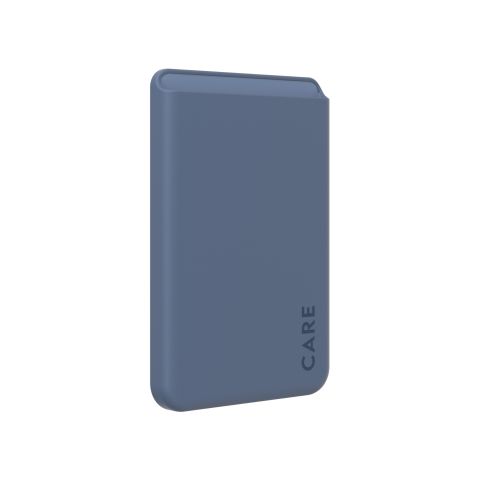 PanzerGlass CARE by ® Fashionable Card Holder Blue iPhone coque de protection pour téléphones portables Housse Bleu
