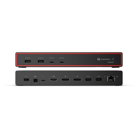 Lenovo ThinkPad Thunderbolt 4 Smart Dock Gen2 7500 Avec fil Noir