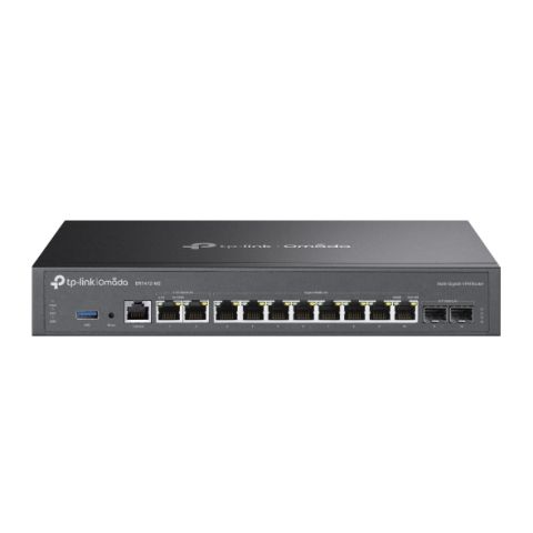 TP-Link ER7412-M2 Routeur connecté 2.5 Gigabit Ethernet, Gigabit Ethernet Noir