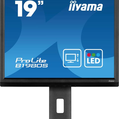 iiyama ProLite B1980S-B1 écran plat de PC 48,3 cm (19") 1280 x 1024 pixels VGA LED Noir