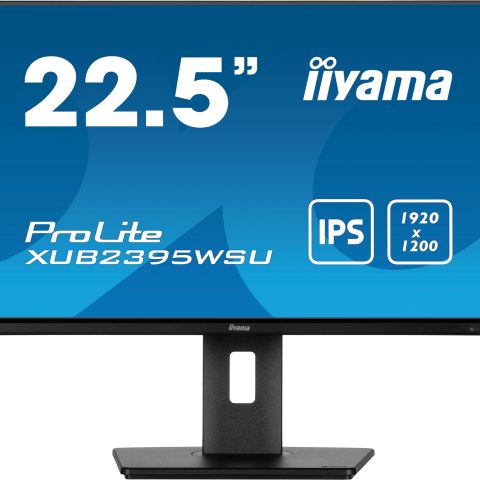 iiyama ProLite XUB2395WSU-B5 écran plat de PC 57,1 cm (22.5") 1920 x 1200 pixels WUXGA LCD Noir