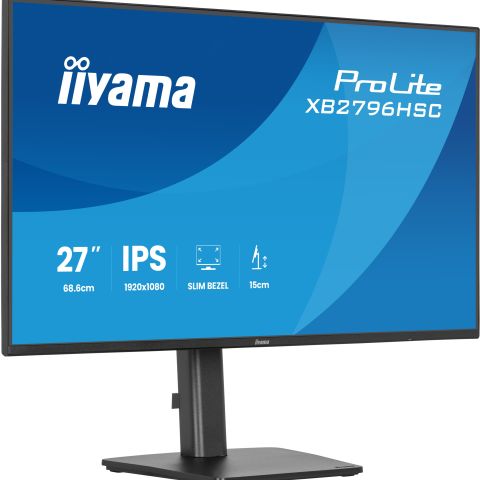 iiyama ProLite XB2796HSC-B1 écran plat de PC 68,6 cm (27") 1920 x 1080 pixels Full HD Noir