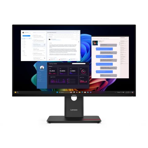 Lenovo ThinkVision T27UD-40 LED display 68,6 cm (27") 3840 x 2160 pixels 4K Ultra HD LCD Noir