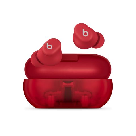 Apple Beats Solo Buds - Écouteurs totalement sans fil - Rouge transparent