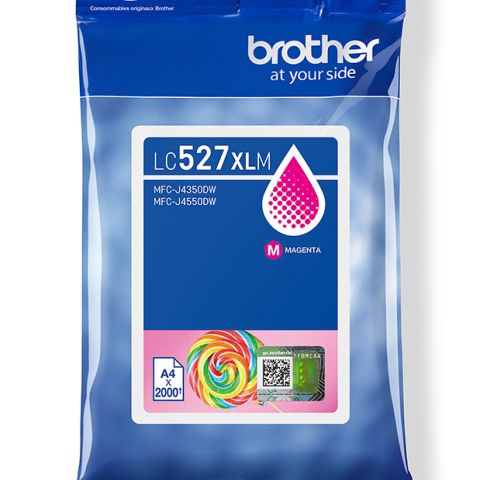 Brother Cartouche d'encre haute capacité LC527XLM d'origine - Magenta