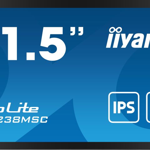 iiyama PROLITE Carte A numérique 55,9 cm (22") LED 600 cd/m² Full HD Noir Écran tactile