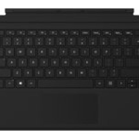 Microsoft Surface Pro Signature Type Cover Noir Microsoft Cover port QWERTZ Allemand