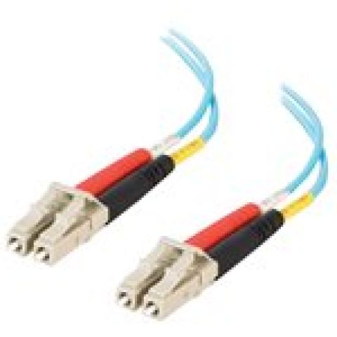 C2G LC-LC 10Gb 50/125 OM3 Duplex Multimode PVC Fiber Optic Cable (LSZH)